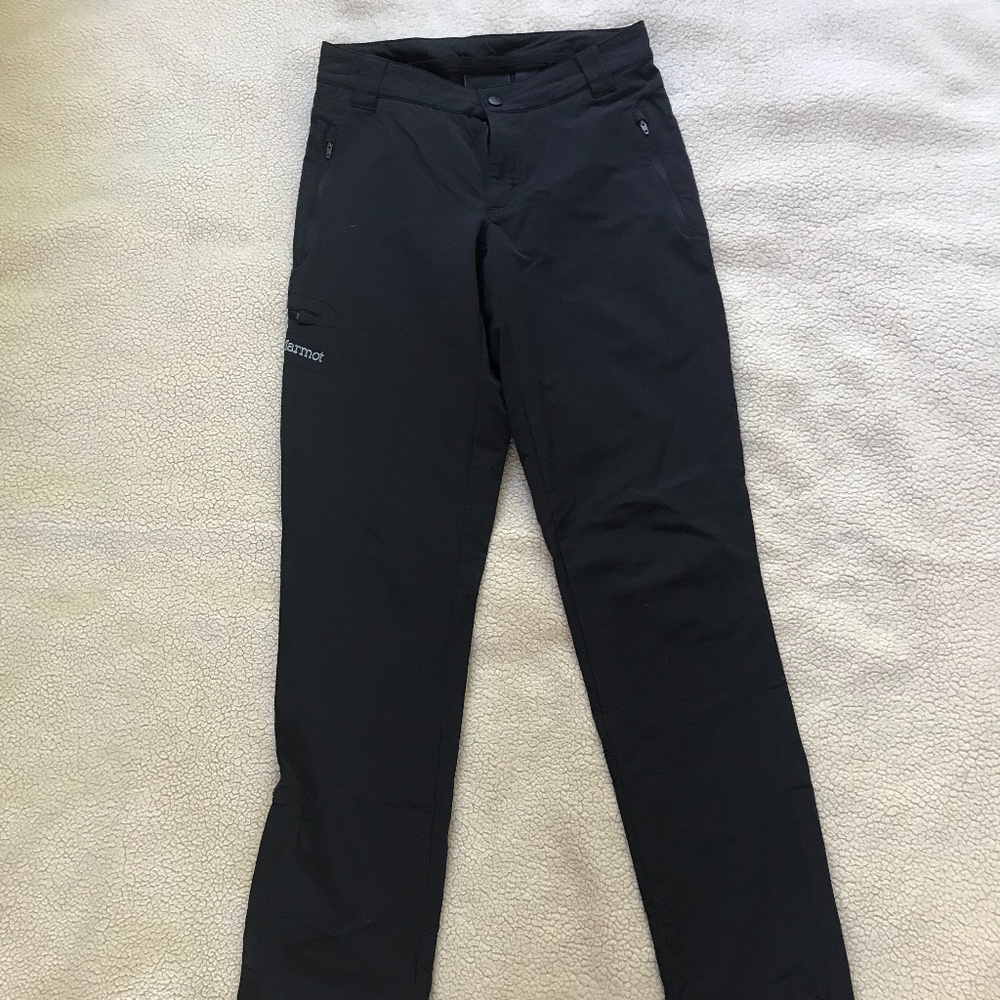 Women: Marmot Scree Pants- Size 4 -Black